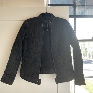 Ralph Lauren denim quilter bomber jacket